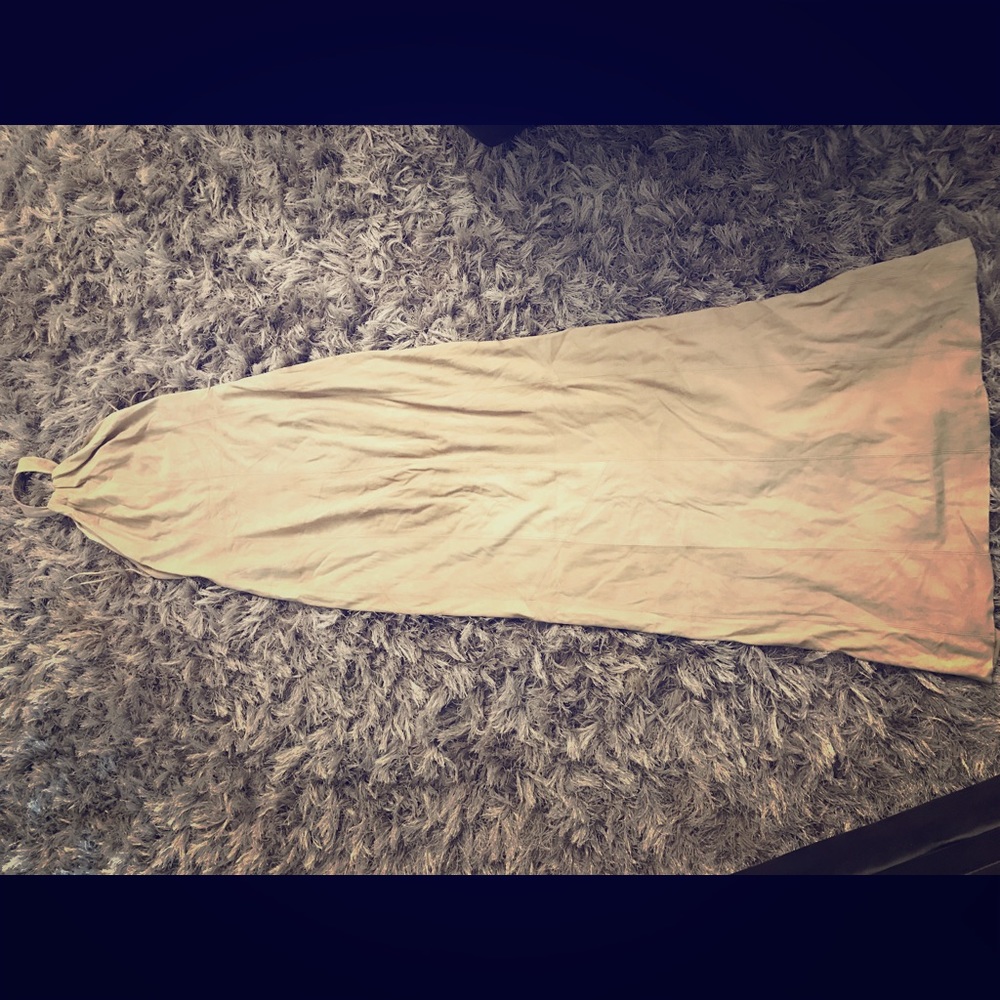 Ralph Lauren black label suede dress